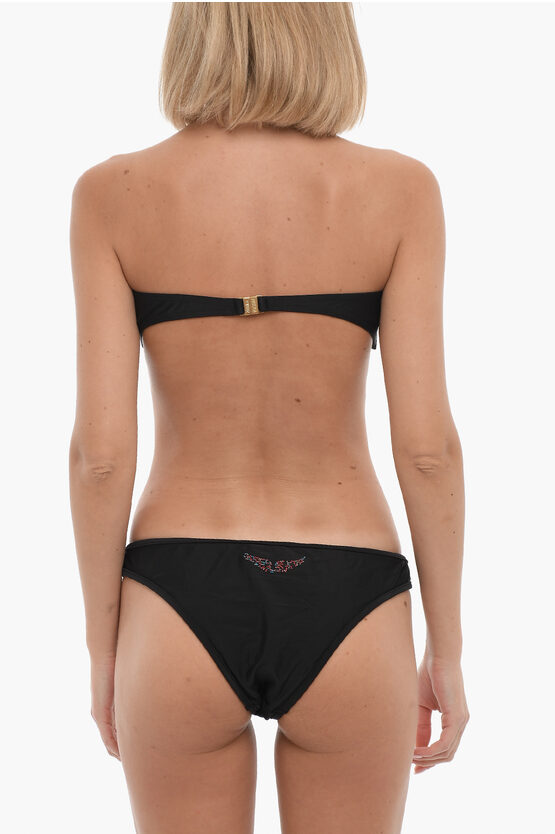 Zadig Voltaire Bikini V Wire Con Dettagli Dorati Donna Glamood Outlet