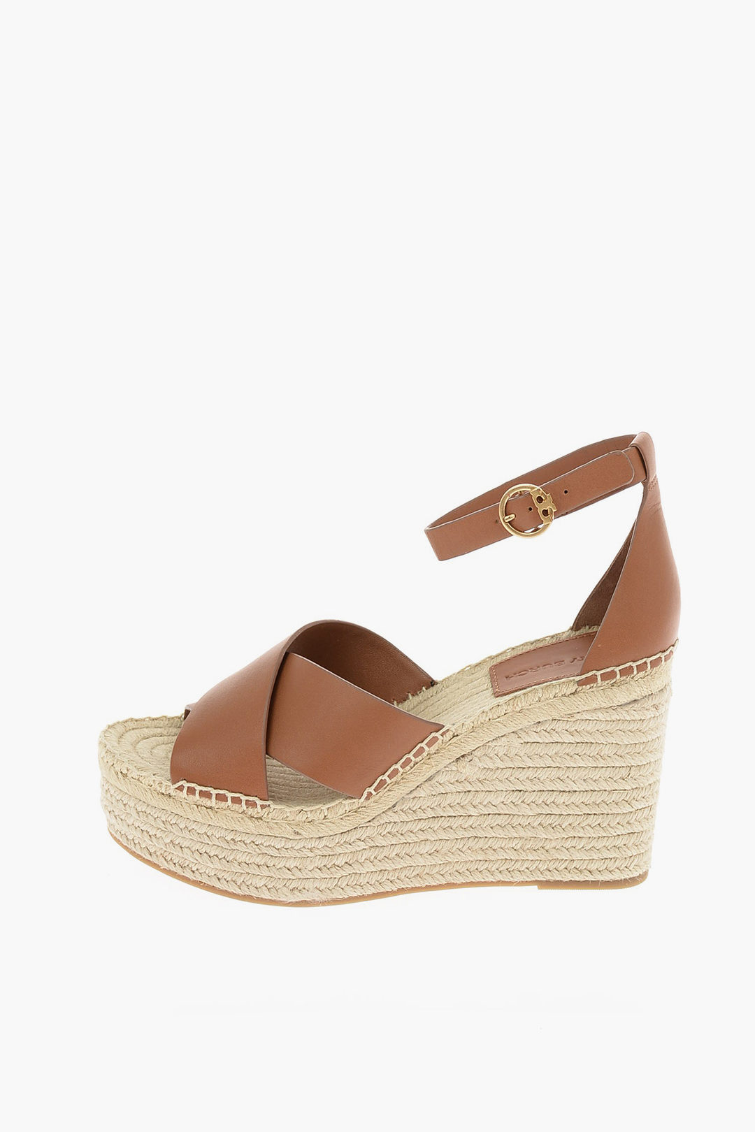 Tory Burch  cm leather SELBY Wedge espadrilles women - Glamood Outlet
