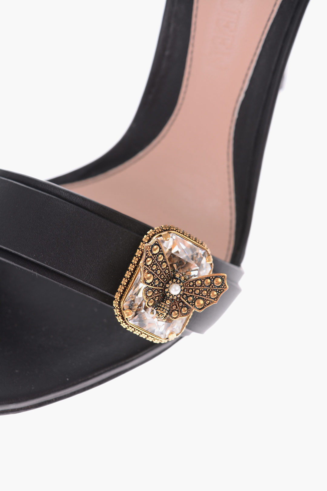 Alexander McQueen 11 cm leather Ankle-strap sandals with