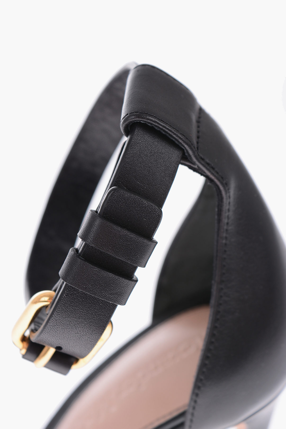 【関税&送料込】Alexander Mcqueen Sandalo Alexander McQueen Leather Sandals | Black | FARFETCH