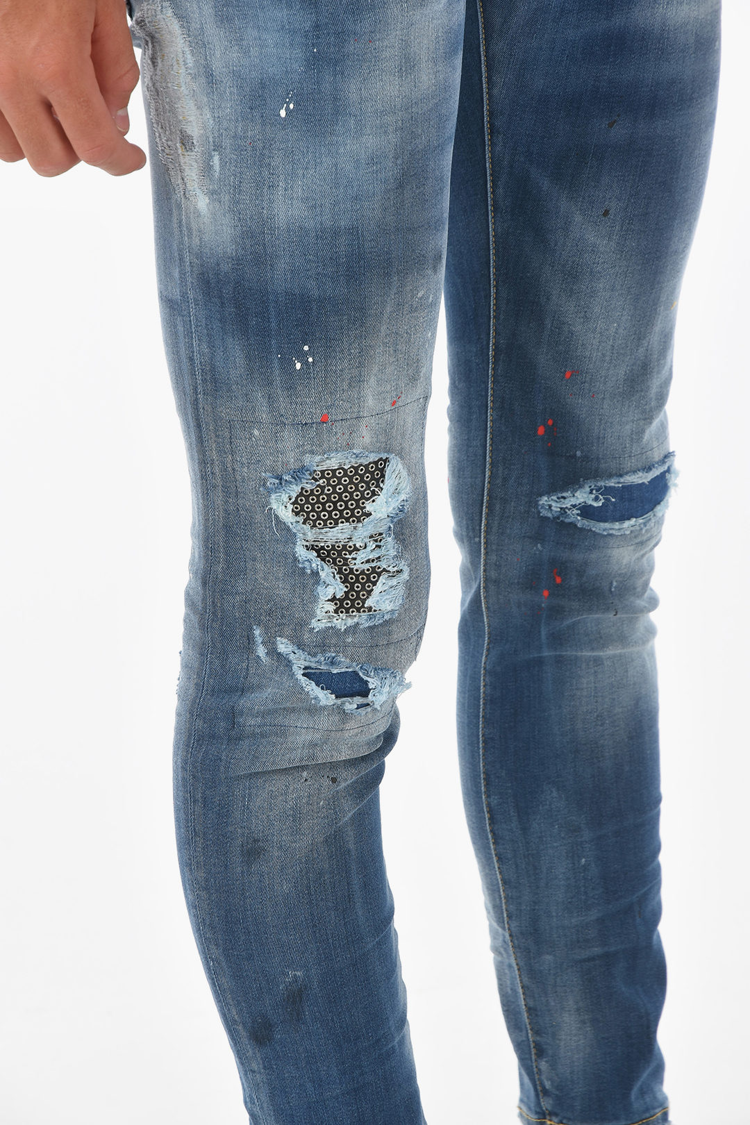13cm vintage effect SUPER TWINKY jeans
