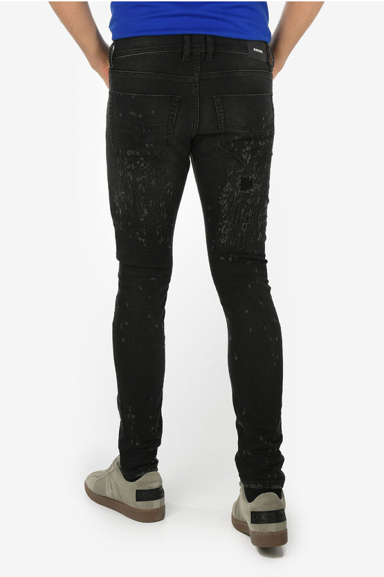 diesel tepphar distressed jeans