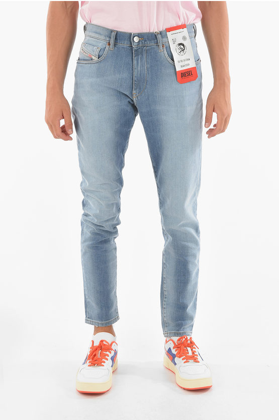 Diesel 16cm 5 Pockets D-strukt Slim Fit Jeans L32 In Blue