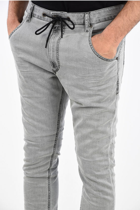 Diesel 16cm Denim Stretch KROOLEYXNE Sweat Jogg Jeans men Glamood