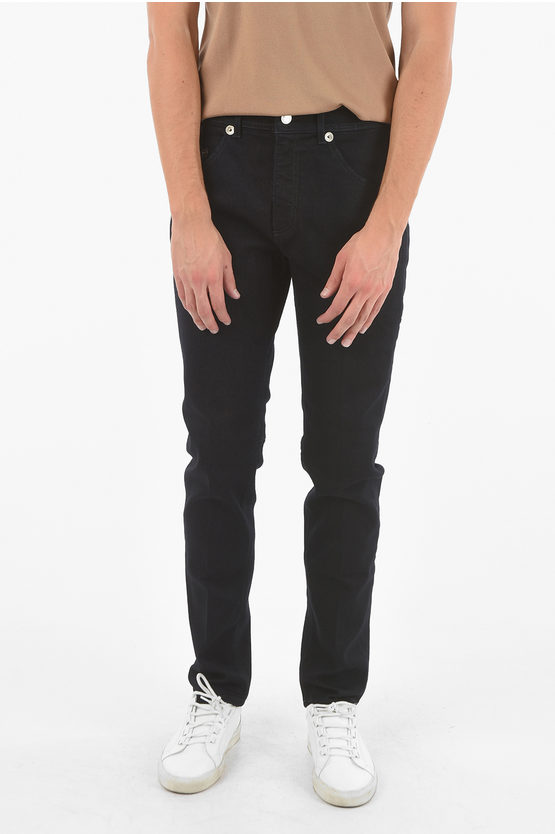 Shop Neil Barrett 16cm Regular Waist Skinny Fit Jeans