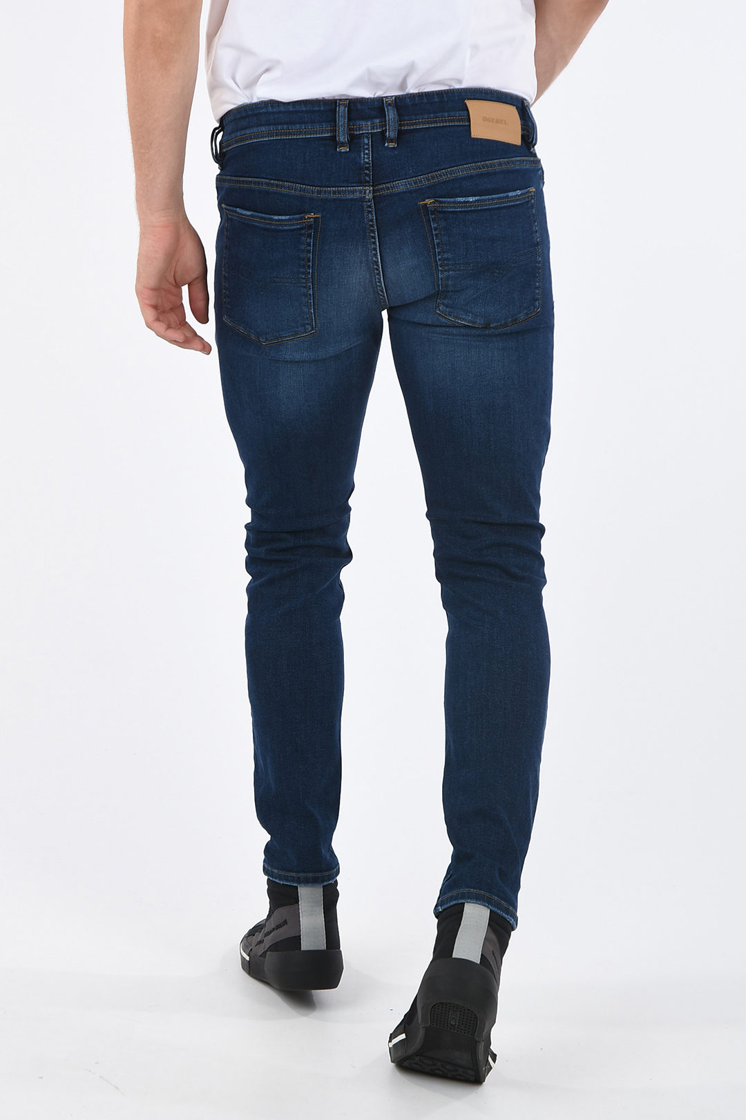 Diesel 16cm Stone Washed SLEENKER Slim Fit Jeans L30 men - Glamood Outlet
