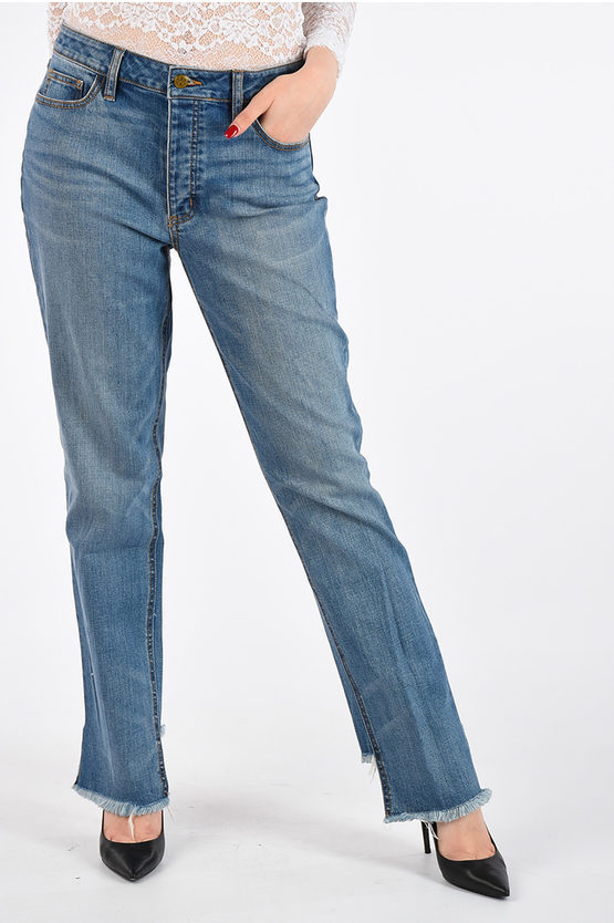 Shop Tory Burch 16cm Stretch Denim Jeans