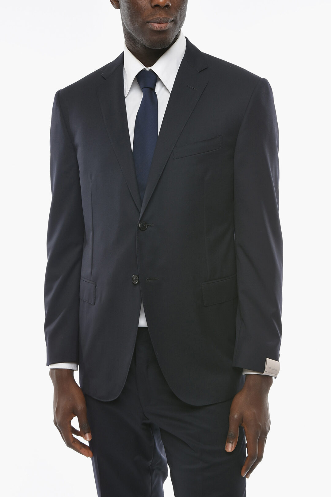 Corneliani 17,25 micron Virgin-wool ACADEMY Suit with Notch