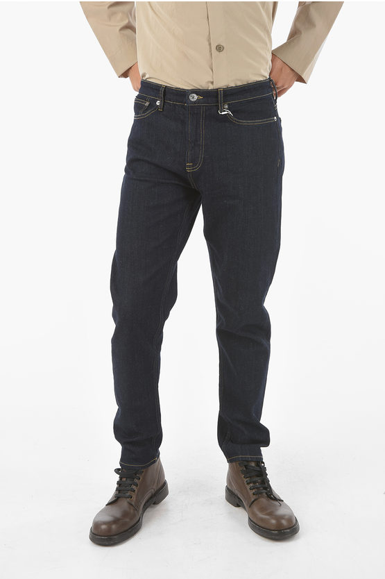 Samsoe & Samsoe 17cm Dark Wash 5 Pockets Cosmo Jeans In Multi