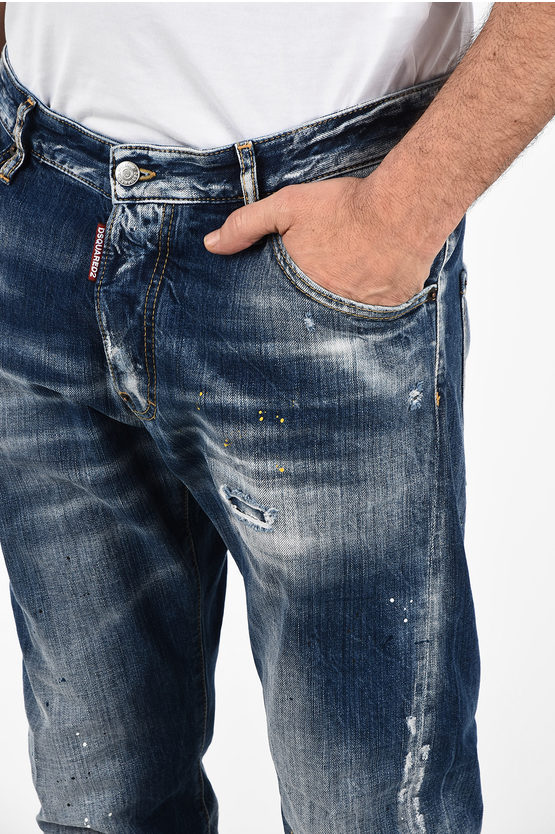 Dsquared2 17cm Distressed CLASSIC KENNY TWIST Jeans 남성 - Glamood