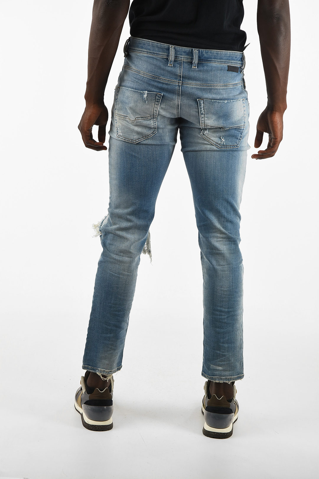 Diesel 18cm Vintage Effect KROOLEY-T Jogg Jeans men - Glamood Outlet