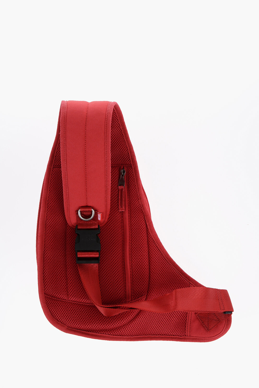 DIESEL ボディバッグ　1DR-POD CROSSBODYでレッド Diesel 1DR-POD Sling Backpack wth Embossed D Logo herren - Glamood
