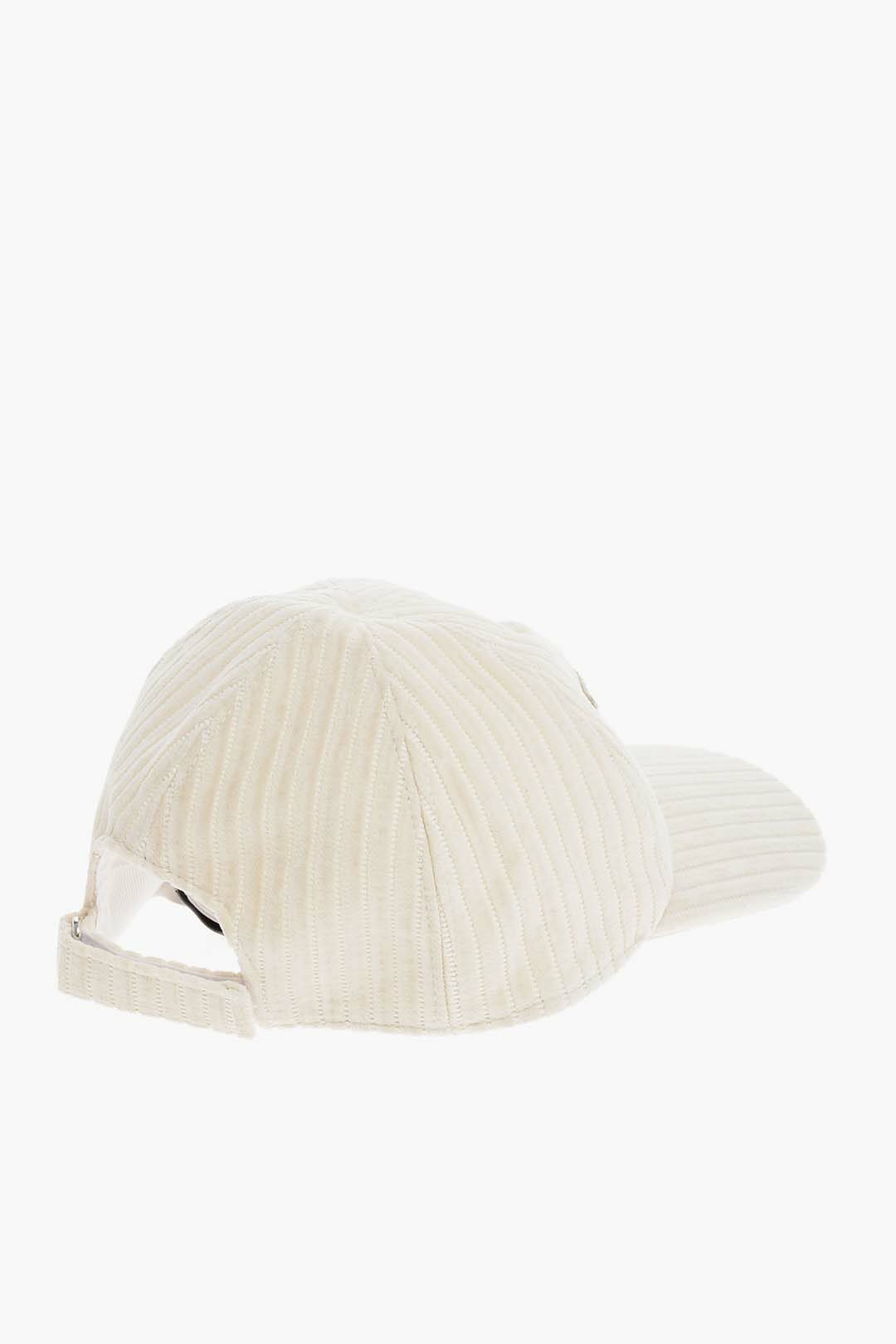 Moncler 2 1952 Corduroy Baseball Cap men - Glamood Outlet