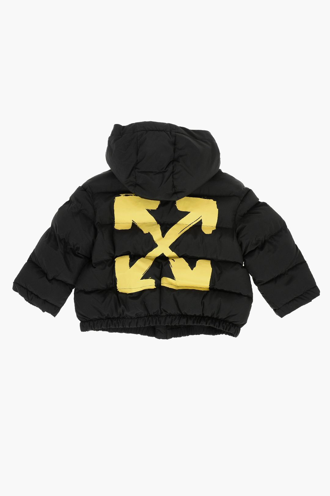 Off-White Kids Pockets Padded Jacket with Zip on The Front 아동