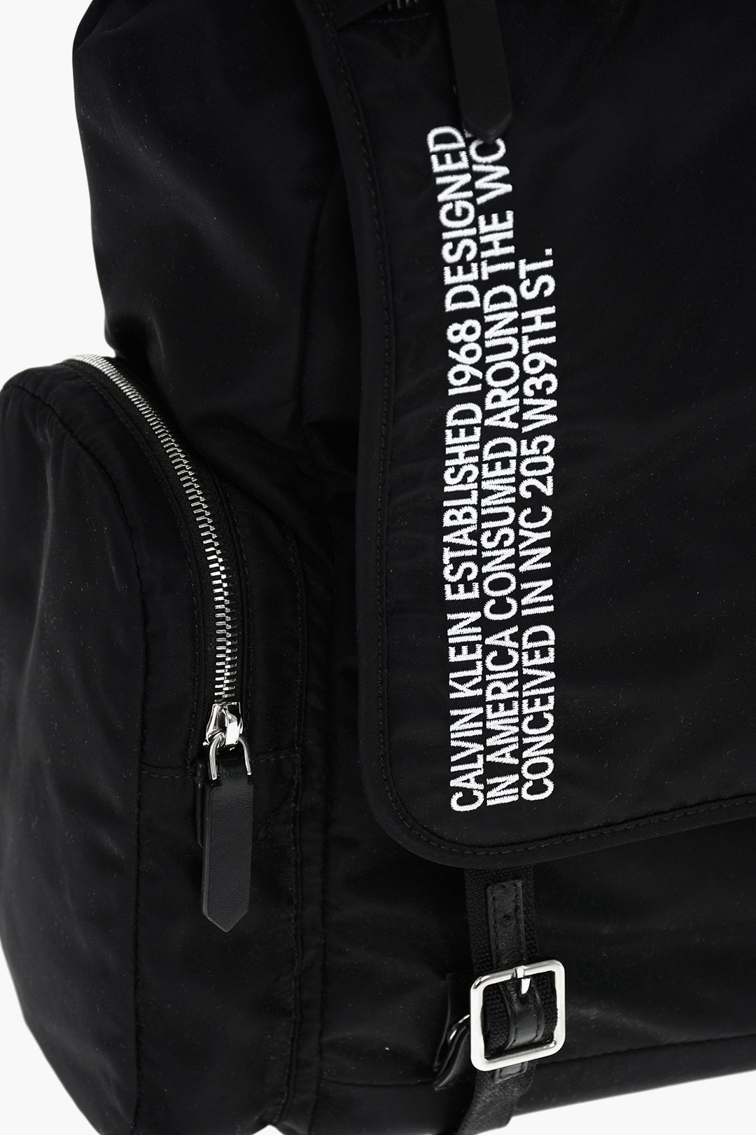 Skiën genoeg een andere Calvin Klein 205W39NYC Side Pocket Nylon Backpack men - Glamood Outlet