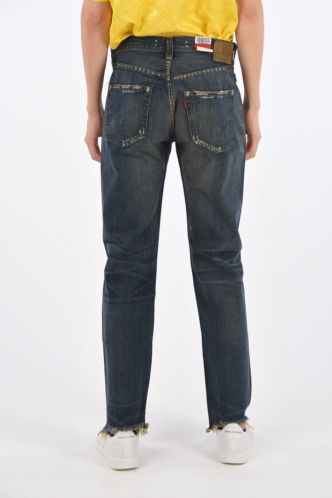 levi's distressed jeans mens