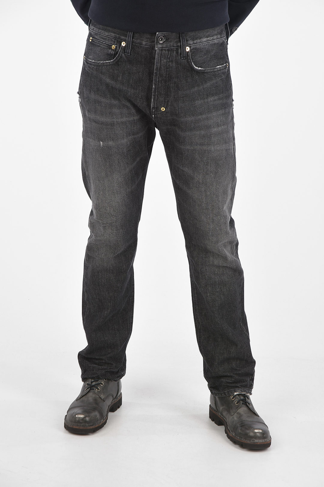 PRPS 20cm Mid-rise waist ESPRIT cropped jeans men - Glamood Outlet