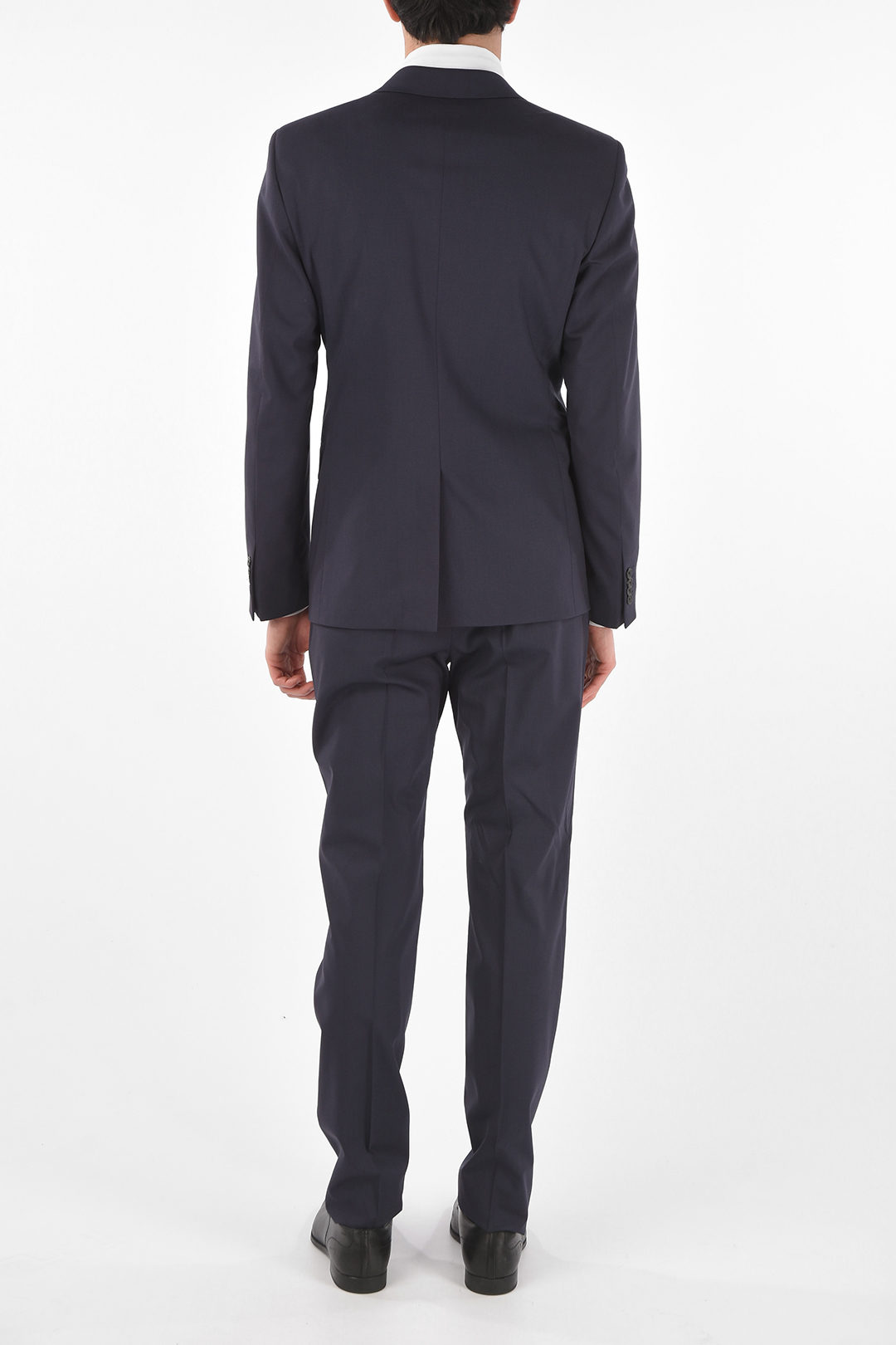 Prada 3 Button Single breasted Virgin Wool Suit men Glamood Outlet