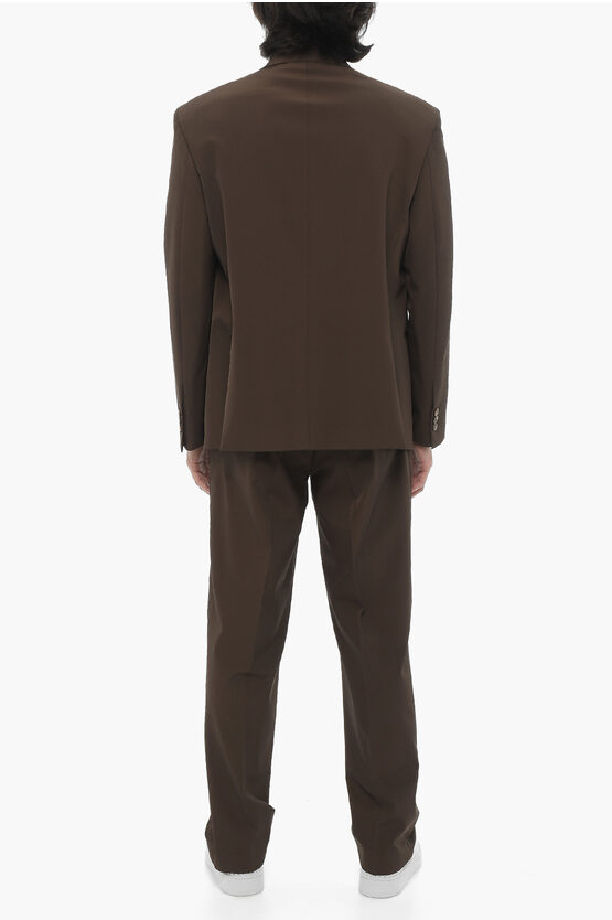 3-Button Slim Fit Suit with Two Vents and Classic Lapel