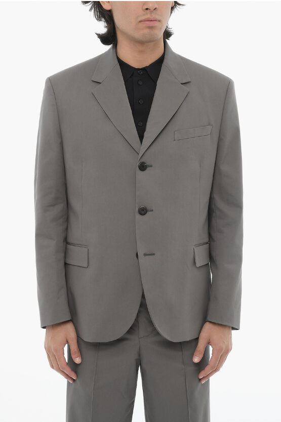 3-Button Slim Fit Suit with Two Vents and Classic Lapel