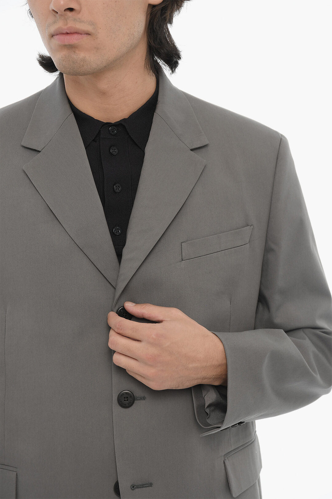 Neil Barrett 3-Button Slim Fit Suit with Two Vents and Classic