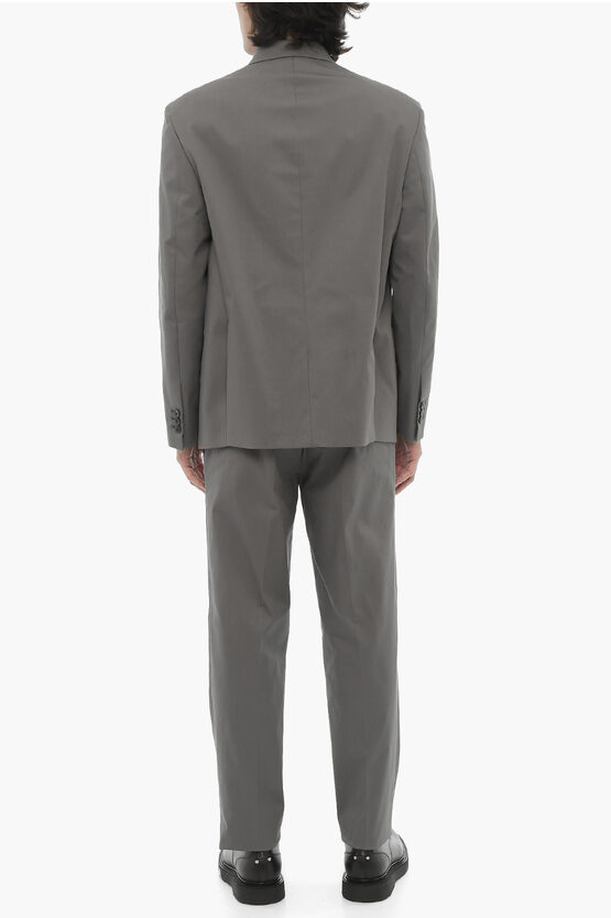 3-Button Slim Fit Suit with Two Vents and Classic Lapel