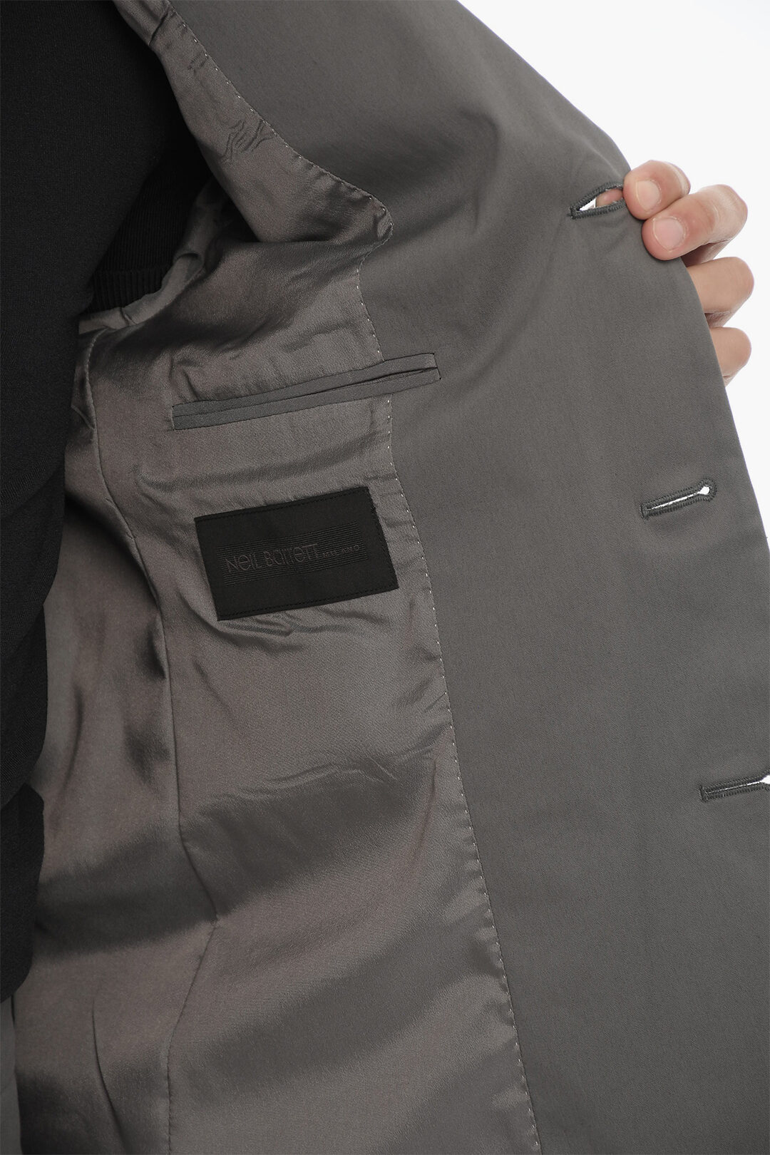 Neil Barrett 3-Button Slim Fit Suit with Two Vents and Classic