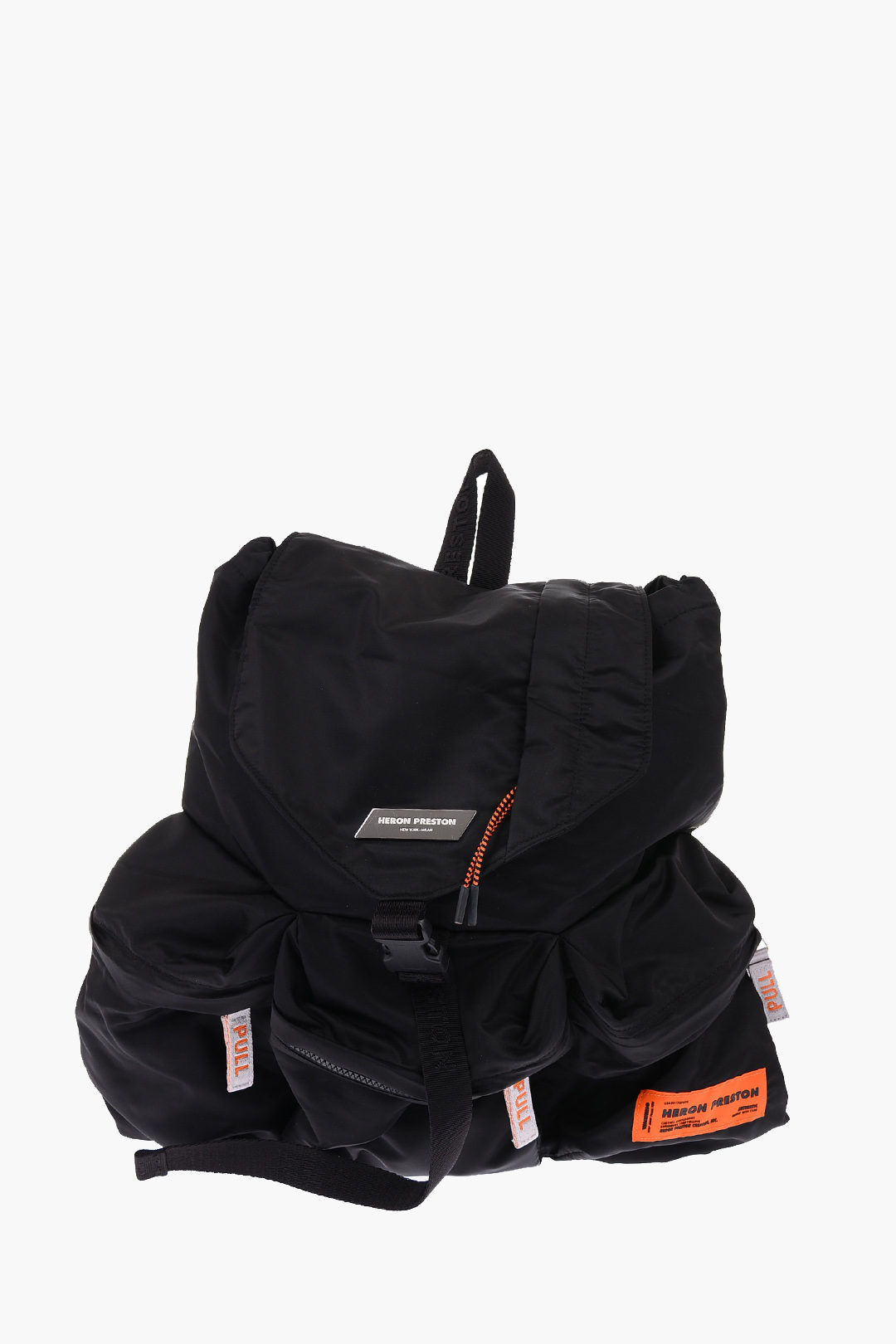 3 Front Pockets Fabric Backpack