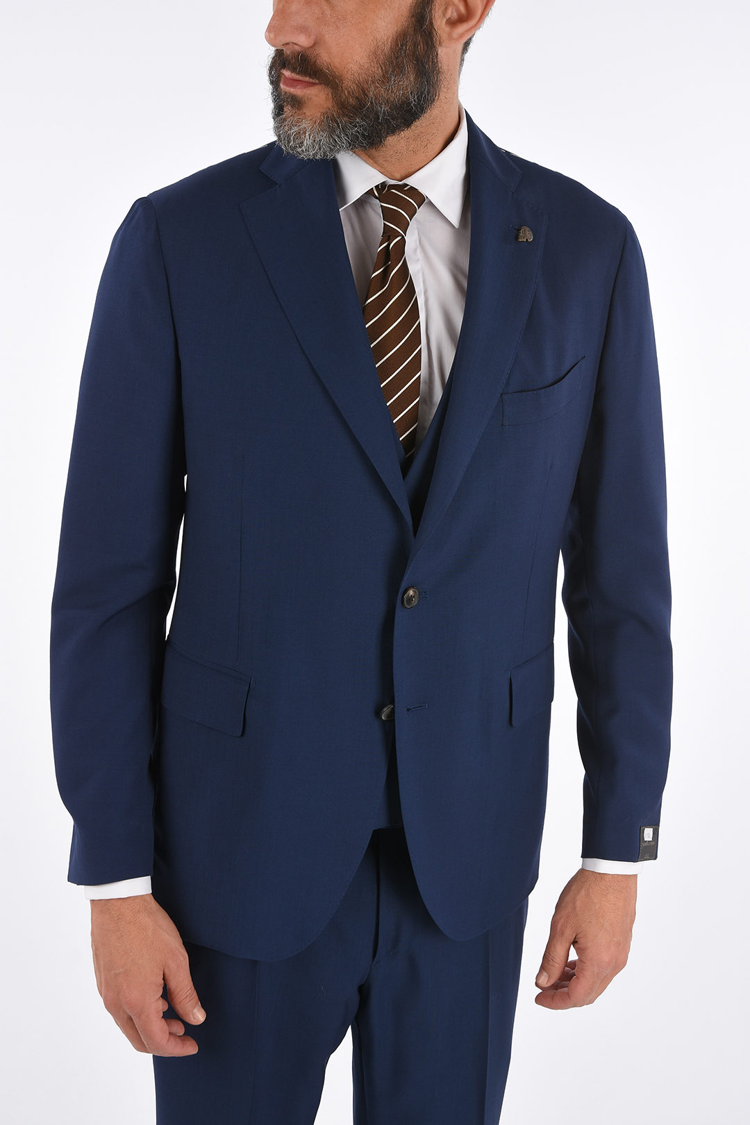 Gabriele Pasini 3 Piece Flap Pocket Suit men - Glamood Outlet