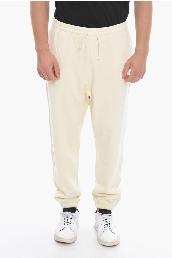 Polo Ralph Lauren 3 Pocket Brushed Cotton Sweatpants In Neutral