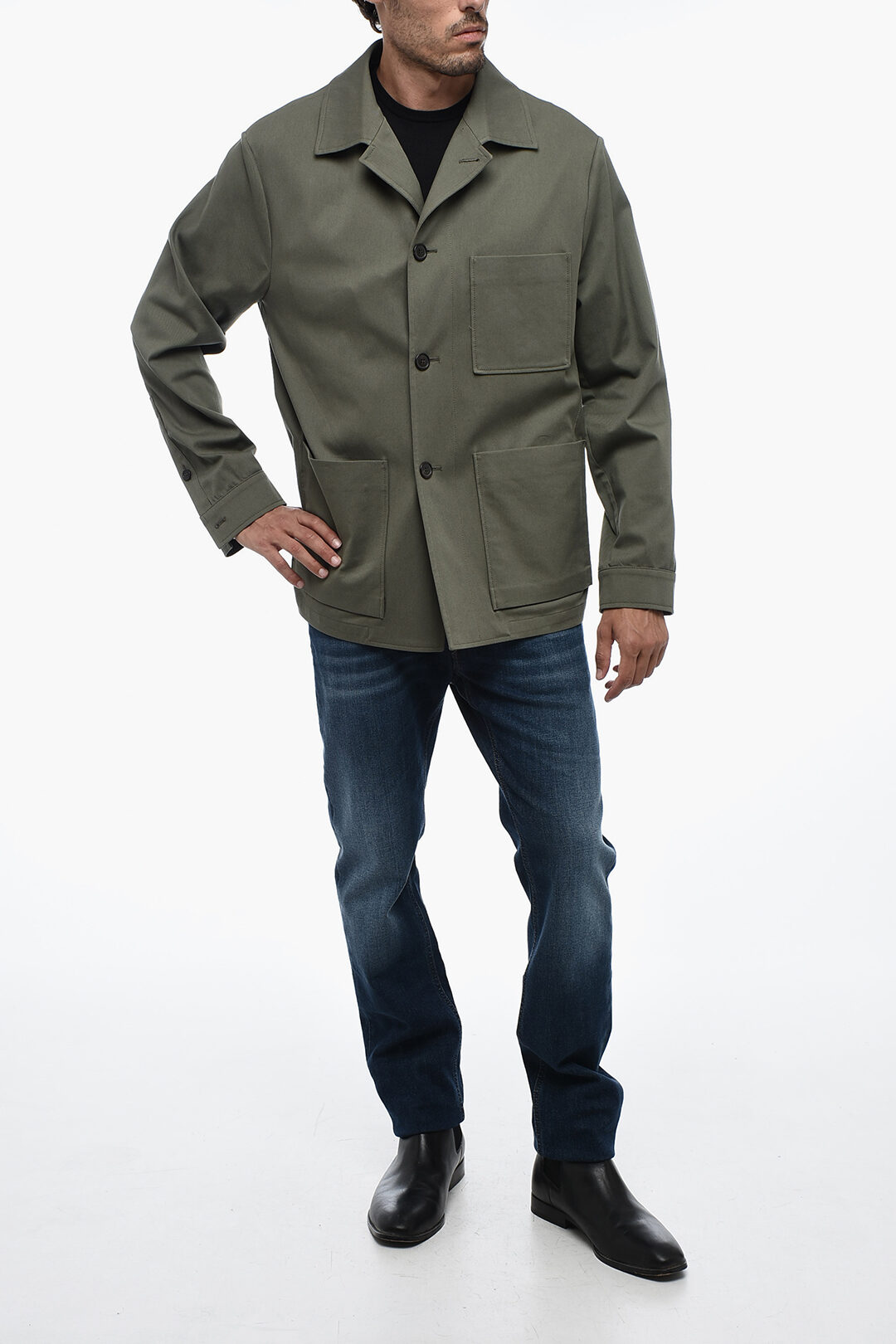 ジャケット・アウター Maison Margiela 3pocket shirts jacket 46 Maison Margiela 3pocket shirts jacket 46