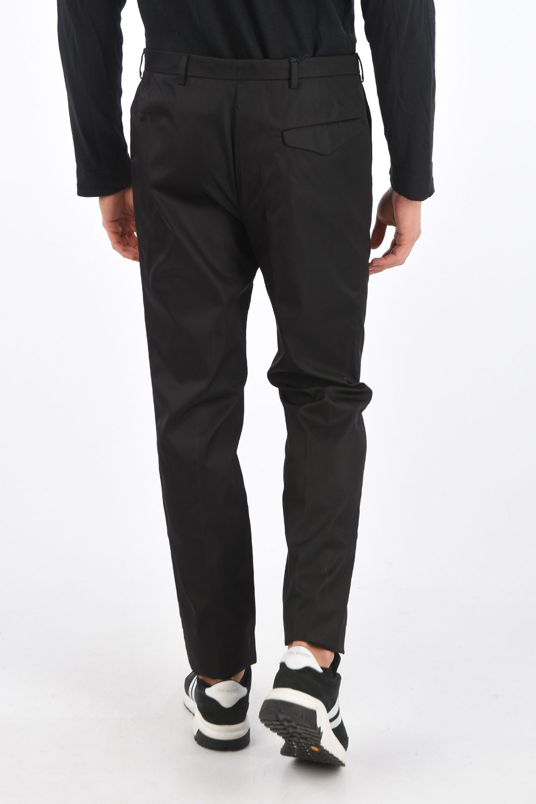 Prada 3 Pocket Pants with Belt Loops and Hidden Fastening men Glamood