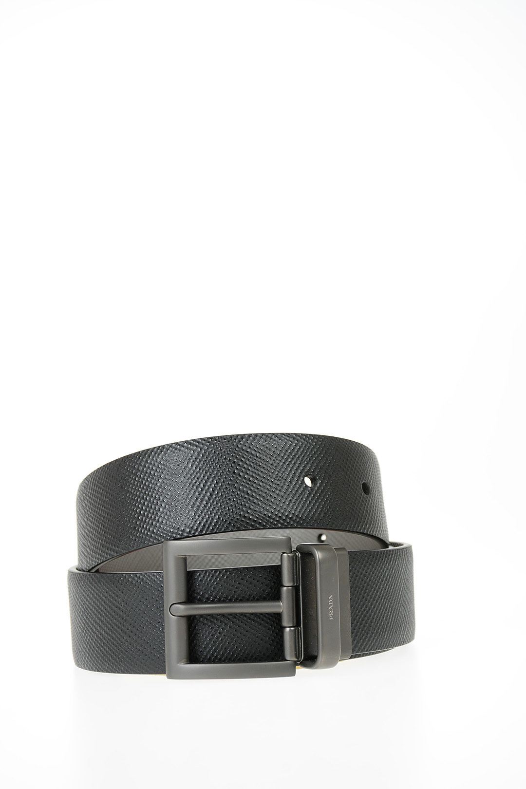Prada 35mm Reversible Saffiano Leather Belt men - Glamood Outlet