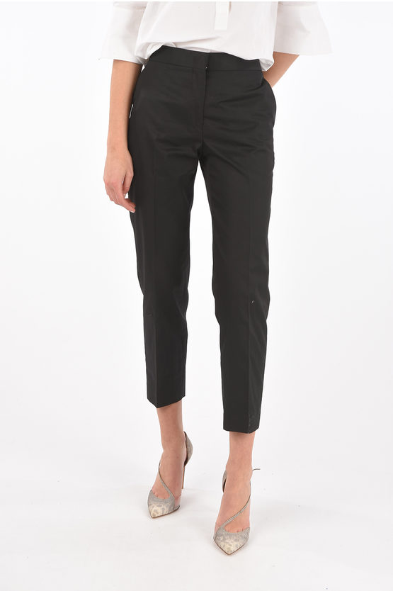 Shop Jil Sander 4 Pocket Hidden Fastening Pants