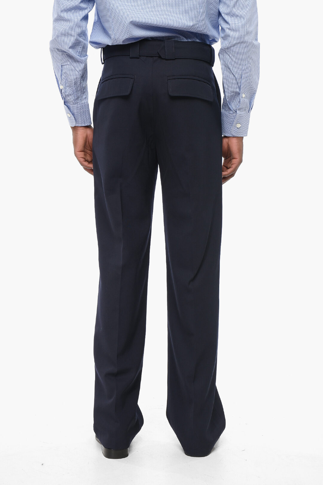 Dries Van Noten 4-Pocketed PAULSON Wool Blend Pants with