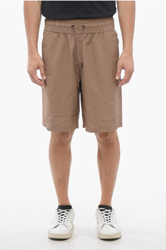 Viktor & Rolf 4-pocketed Shorts With Drawstringed Elastic Waistband