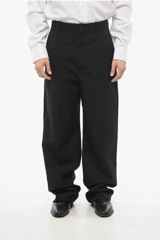 4-Pocketed Wool Pan… - image