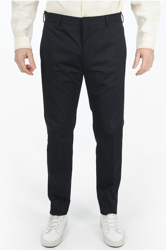 PT01 4 Pockets Plain EPSILON Pants with Belt Loops men - Glamood Outlet