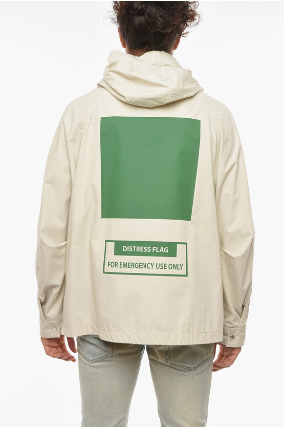 Moncler 5 CRAIG GREEN Cotton Blend HANCOCK Printed Parka men