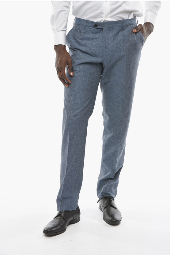 CORNELIANI 5 POCKET ACADEMY PANTS WITH BELT LOOPS 