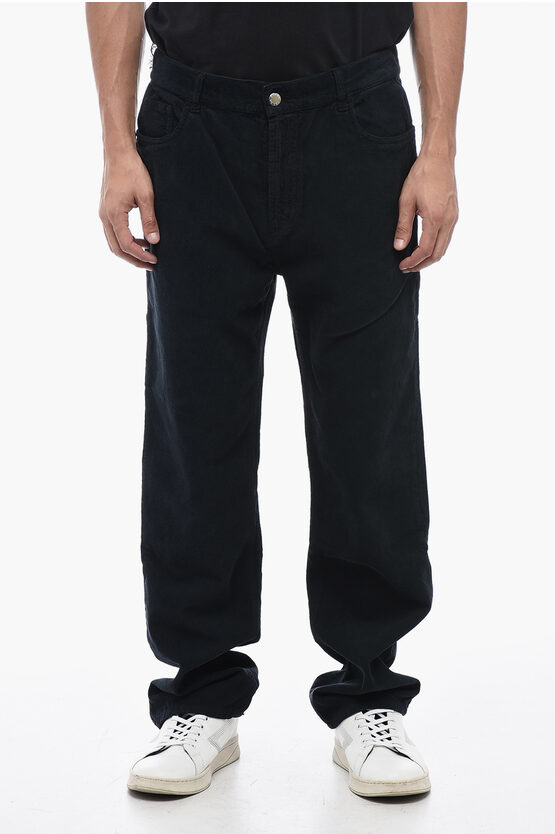 Shop Prada 5 Pocket Corduroy Pants