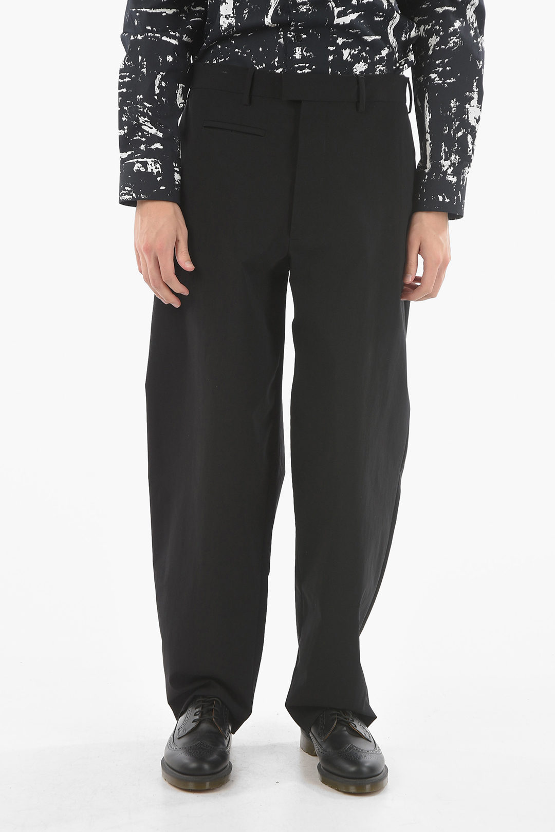 Bottega Veneta 5 Pocket Hidden Fastening Stretch Nylon Pants men