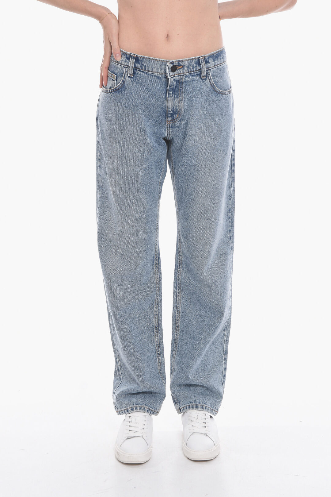 Just Black Patch Pocket Light Wash Jeans