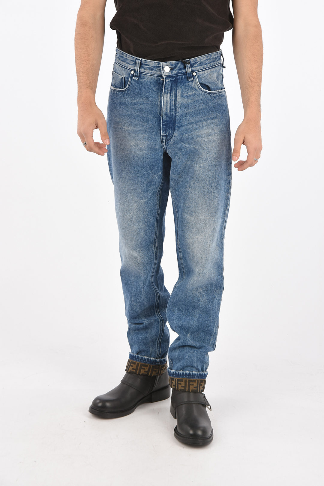 Jeans fendi clearance uomo