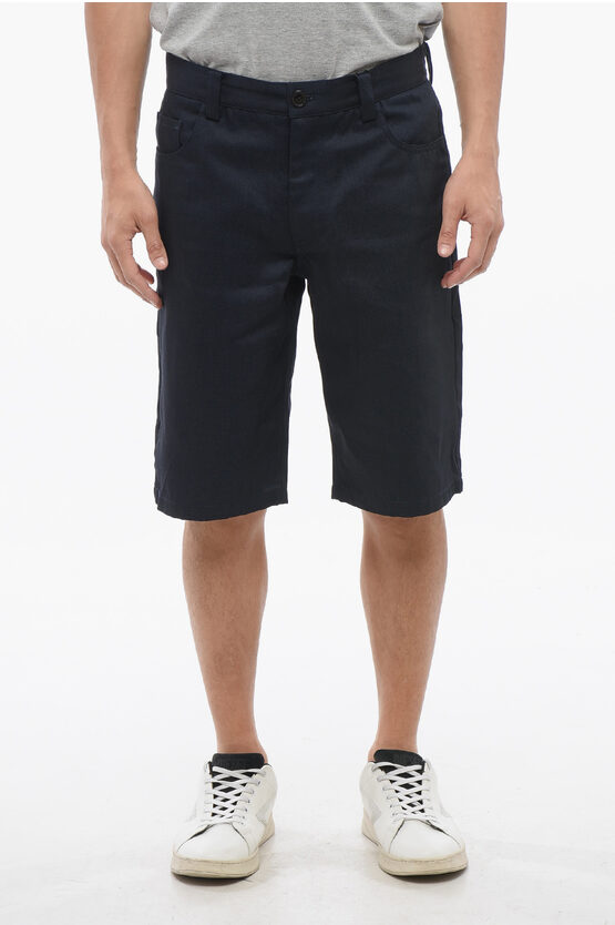 5-Pocketed Denim Sh… - image