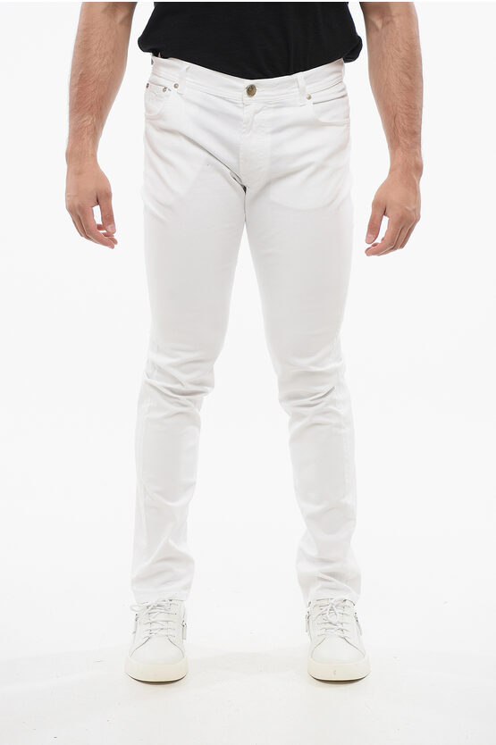 Corneliani 5-pocketed Haiti Plus Stretch Cotton Pants