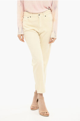 Woolrich PENN-RICH 5 Pockets Stretch Cotton Capri Pants women - Glamood  Outlet