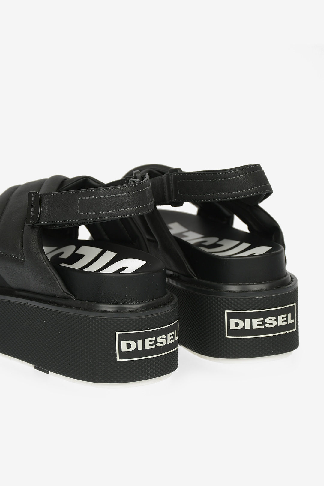 Diesel 5cm Leather SA-SCIROCCO XR Sandal with Wedge women 