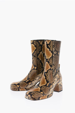 miista snakeskin boots