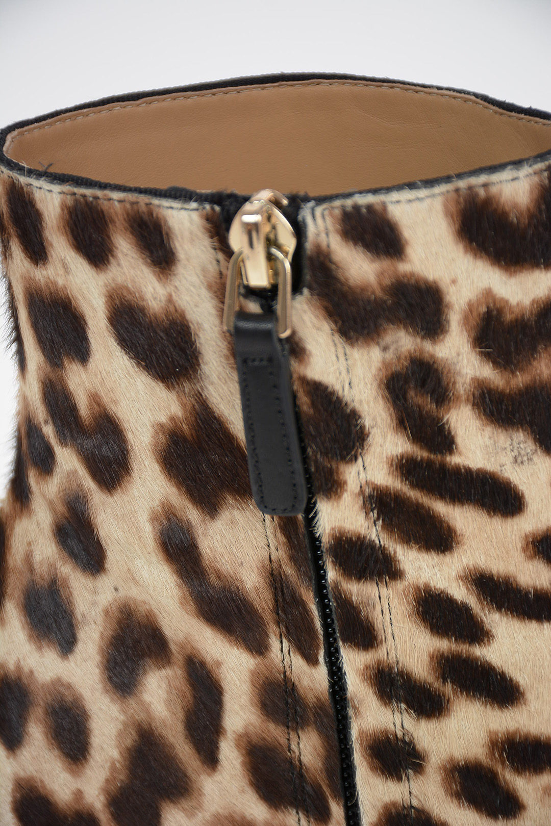 Tory Burch 7cm horsehair Cheetah-Print GIGI Booties women - Glamood Outlet